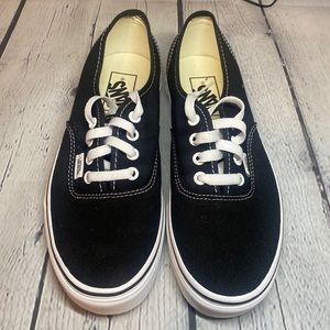 Vans Authentic Black and White size 7.5 women’s new in box